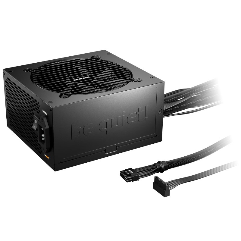 Detalle de be quiet! PURE POWER 12 750W 80PLUS Gold: Fuente ATX 3.1, negro, refrigeración activa