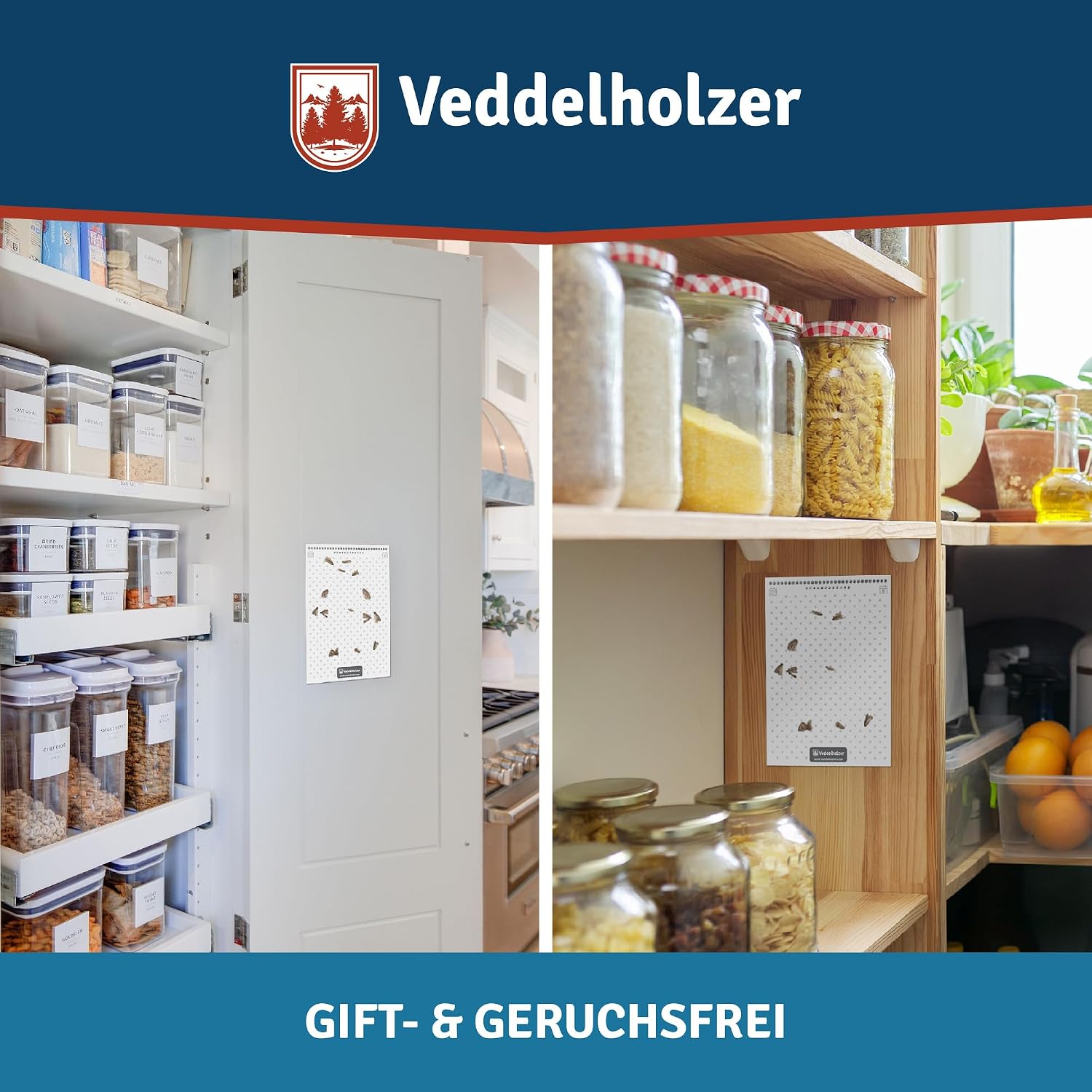 Detalle 2 de Veddelholzer Lebensmittelmotten-Falle 10 Stück