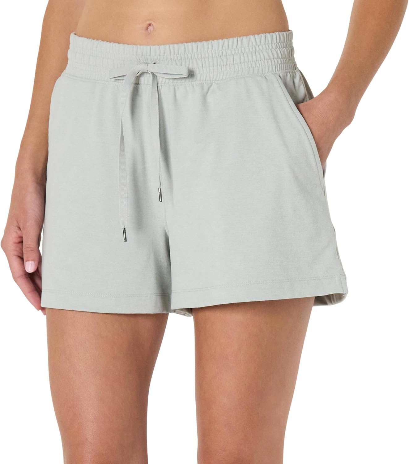 Detalle de Amazon Essentials Women's Athletic Soft Performance Lightweight Stretch Workout Shorts