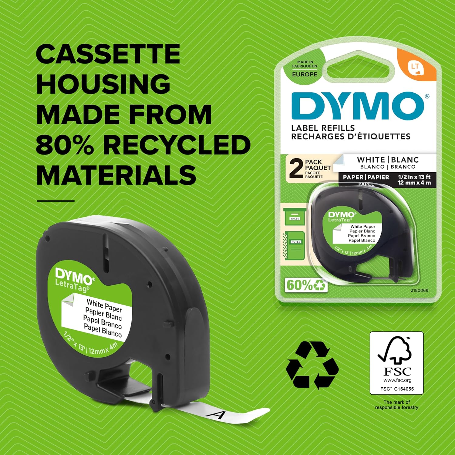 Thumbnail 6 de Dymo LetraTag LT-100H handheld label printer 📇