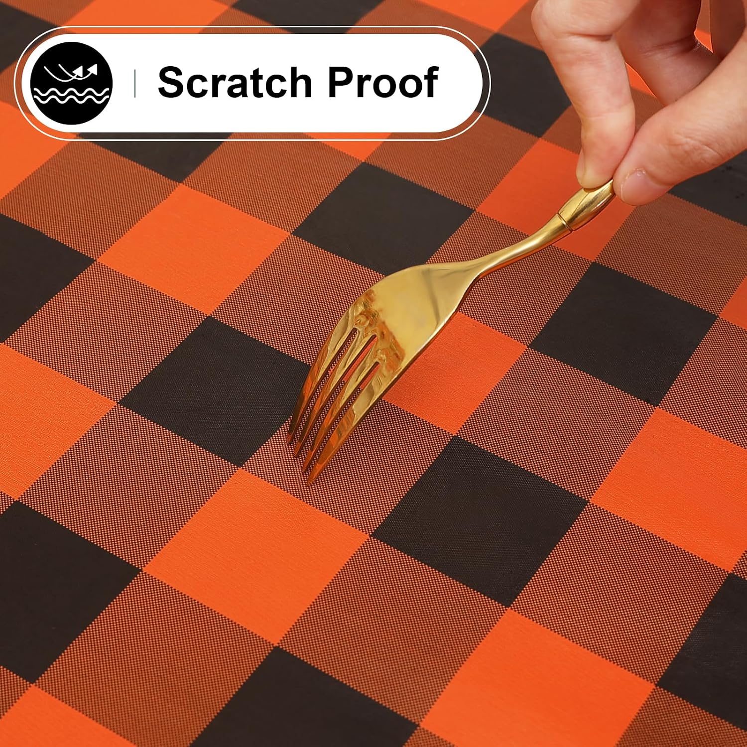 Thumbnail 3 de misaya Vinyl Tablecloth, 60" x 120