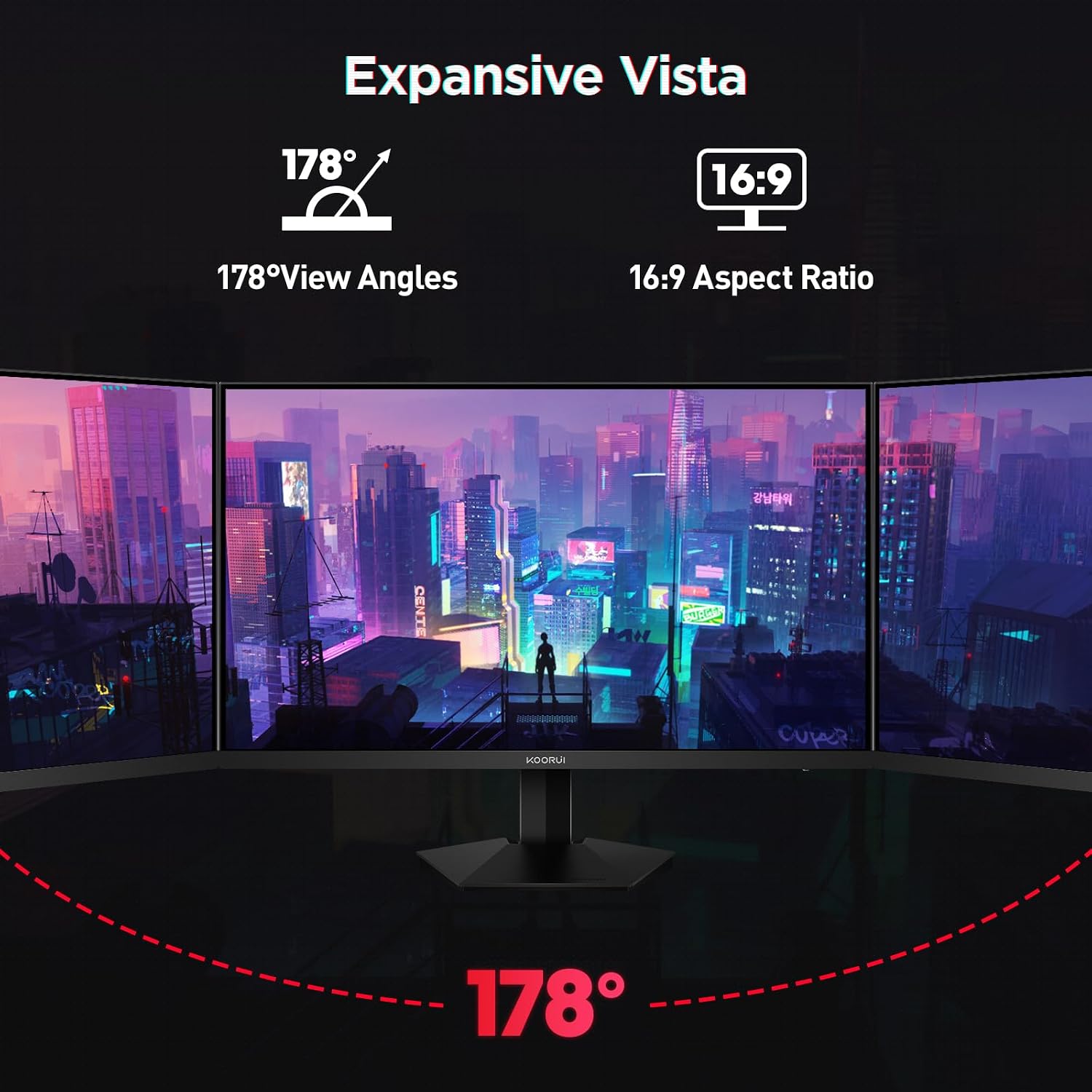 Thumbnail 6 de KOORUI G2721P 27" WQHD 200Hz Gaming Monitor