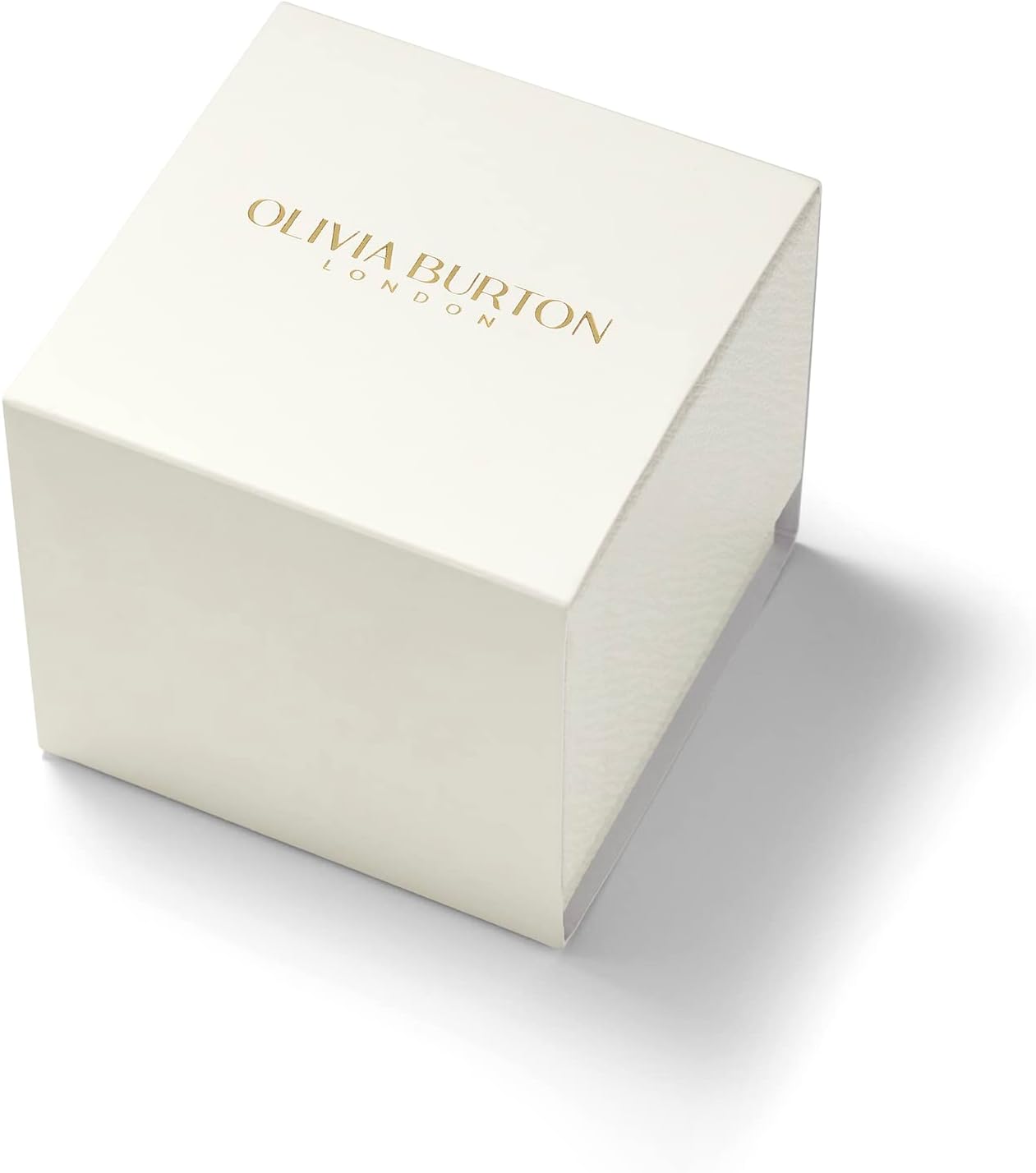 Detalle 1 de Olivia Burton OB14WG01 : Montre analogique femme à quartz avec bracelet en cuir noir