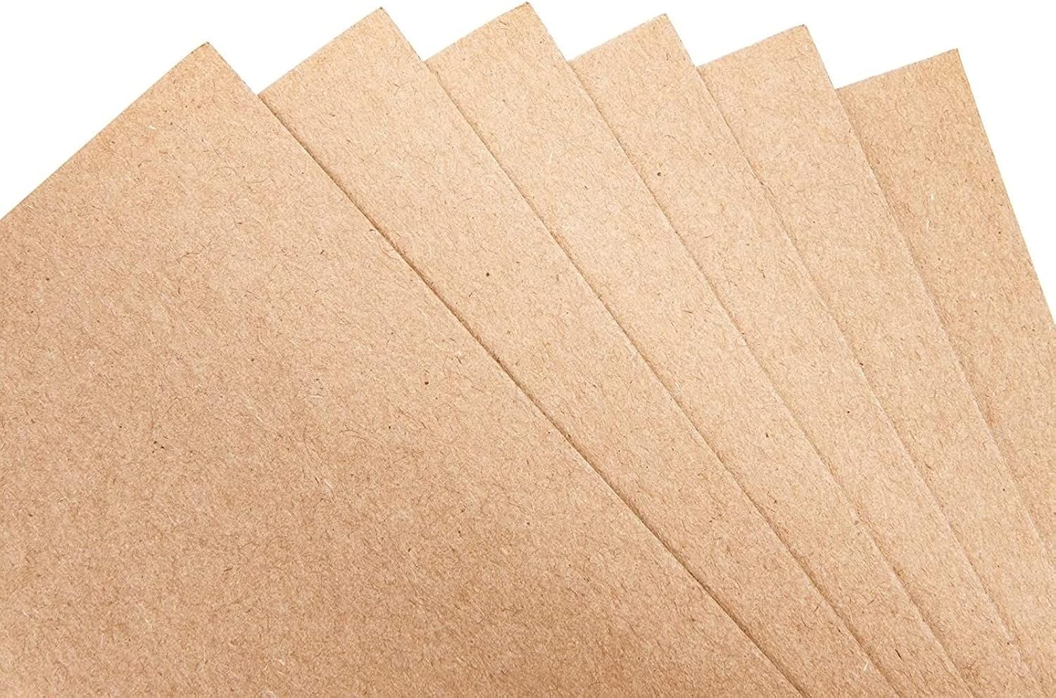Detalle de Juvale Corrugated Cardboard Sheets 6 x 9 in
