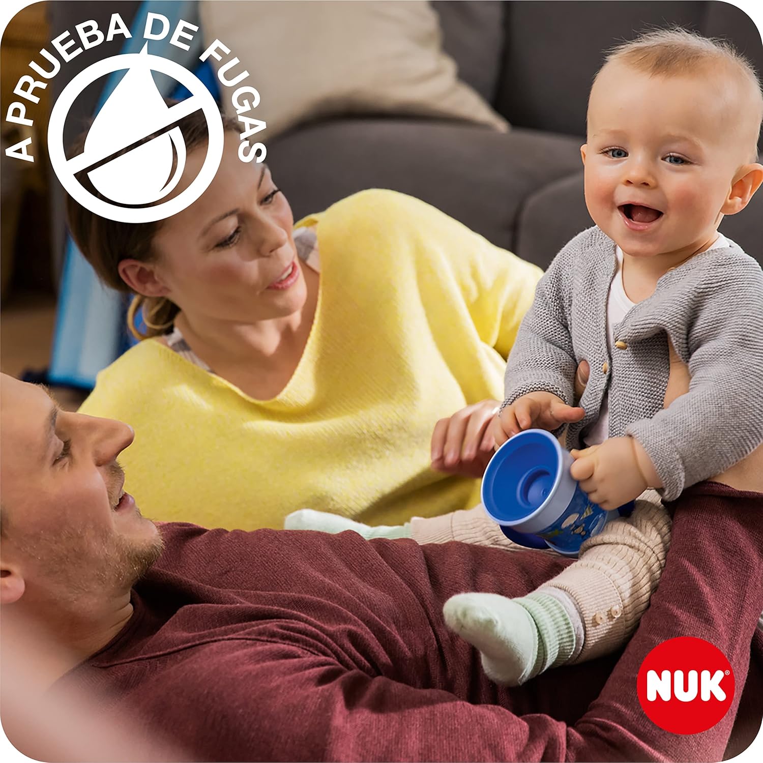 Thumbnail 3 de NUK Mini Magic 🐞 Taza de entrenamiento anticorriente 160 ml