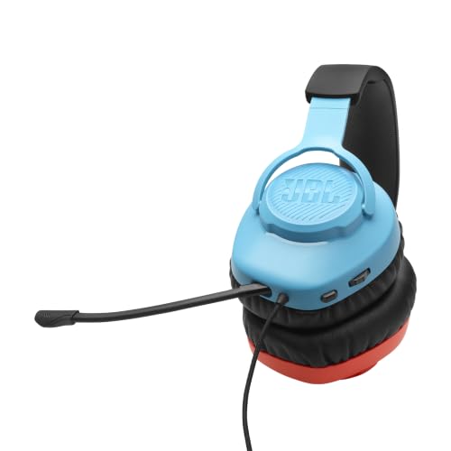 Detalle de JBL Quantum 100N: casque gaming filaire à son précis et confort durable