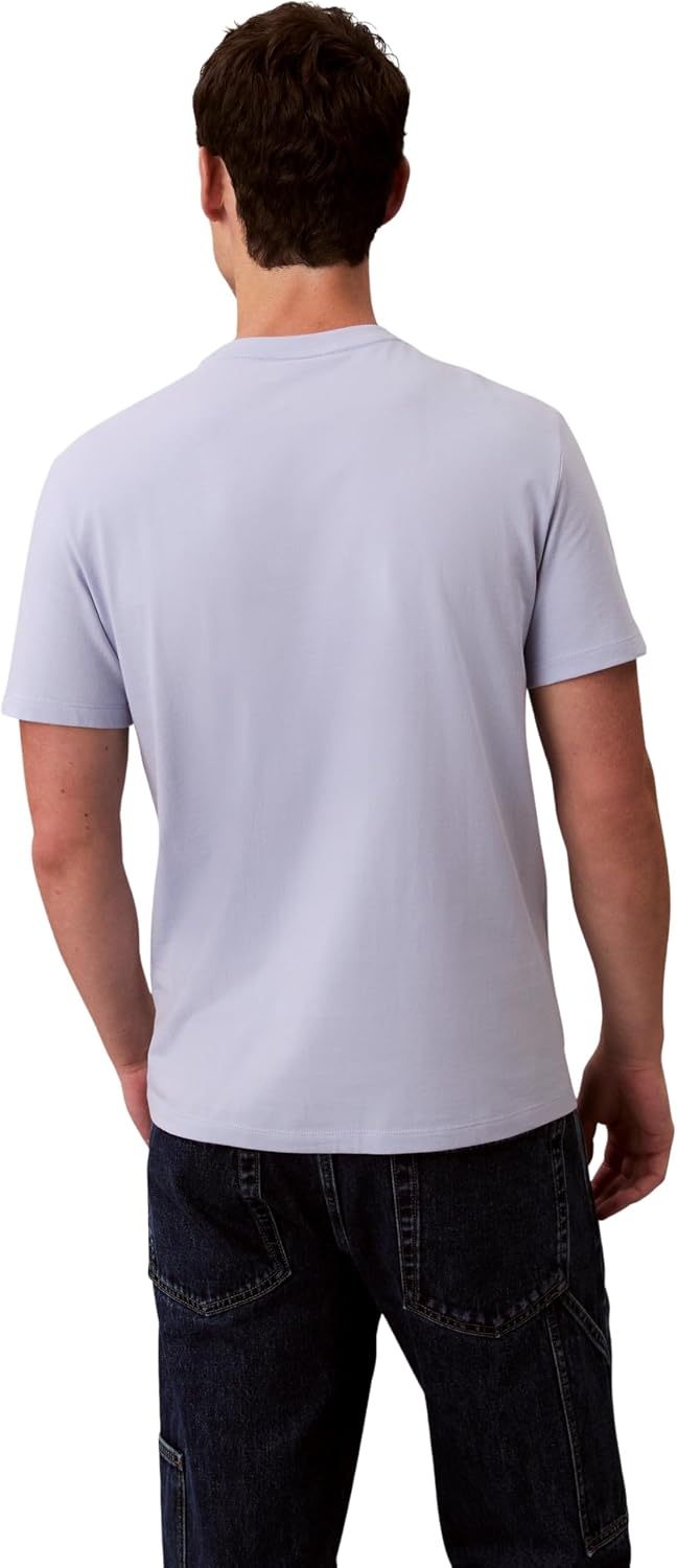 Detalle de Calvin Klein T-Shirt Uomo Art LV04RD254G — Vestibilità regolare e tessuto morbido