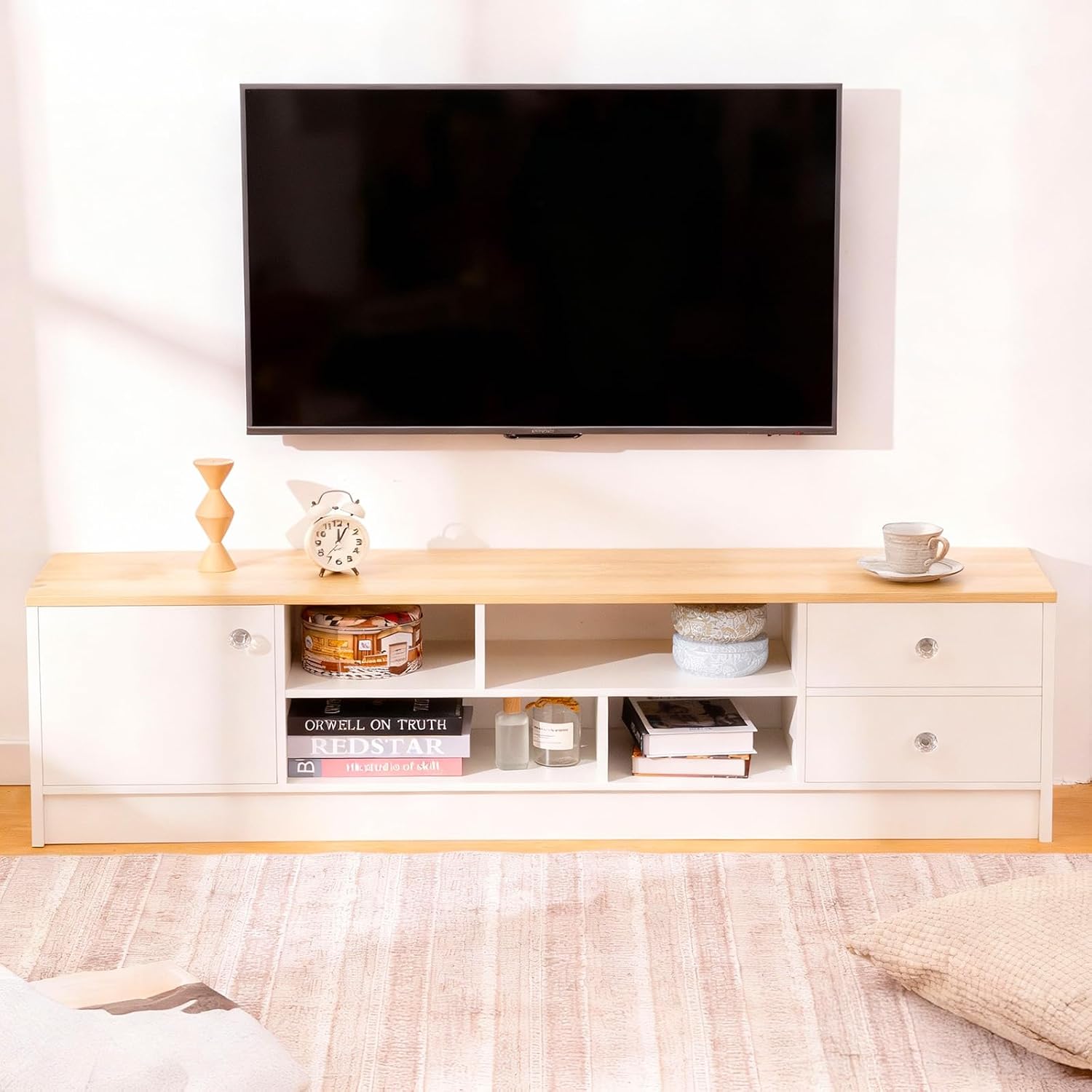 Detalle 2 de SHARPDO SHW57131352-260419 TV-bänk 140 cm för tv upp till 60 tum
