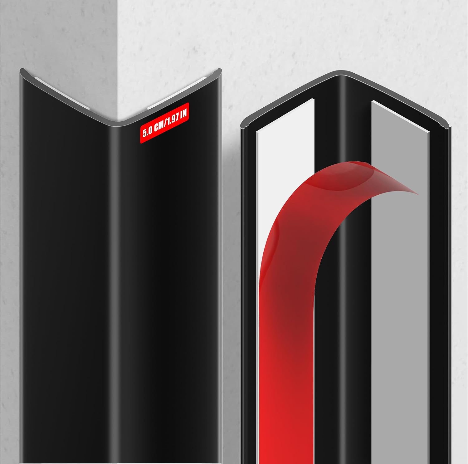 Detalle de MONOID Wall Corner Protector, 47.24-Inch Length