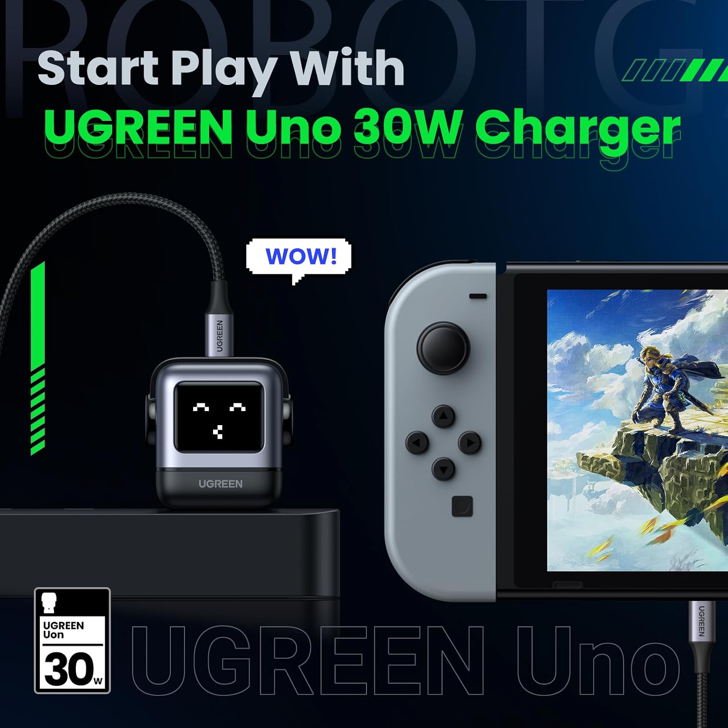 Detalle 2 de UGREEN Uno 30W USB C Charger