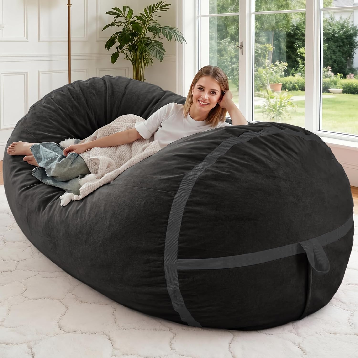 Thumbnail 6 de HABUTWAY Bean Bag Chair 6FT