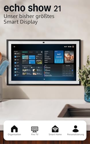 Thumbnail 8 de Amazon Echo Show 21 (neueste Generation) – 21-Zoll Smart-Display mit Fire TV,Alexa und HD-Streaming