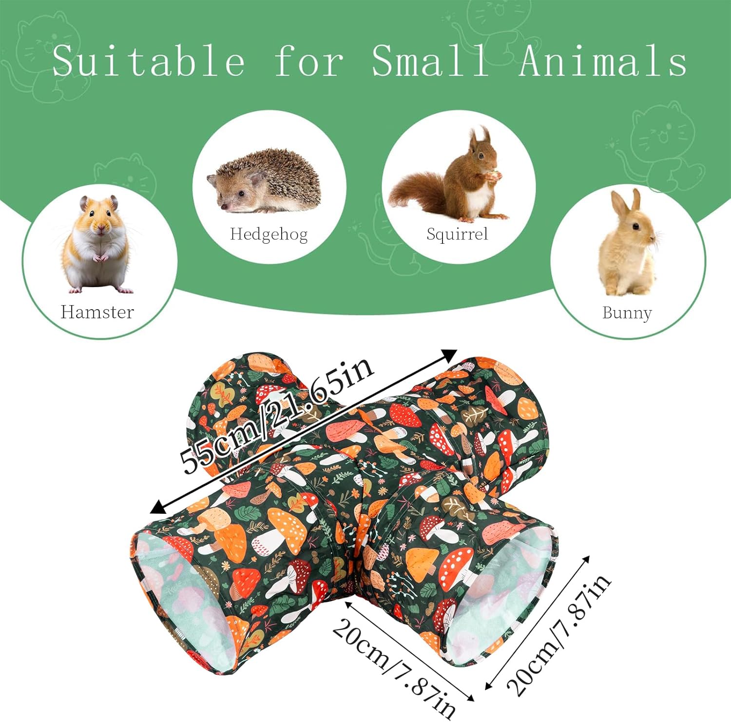 Thumbnail 1 de lisetar Meerschweinchentunnel 4-fach faltbar