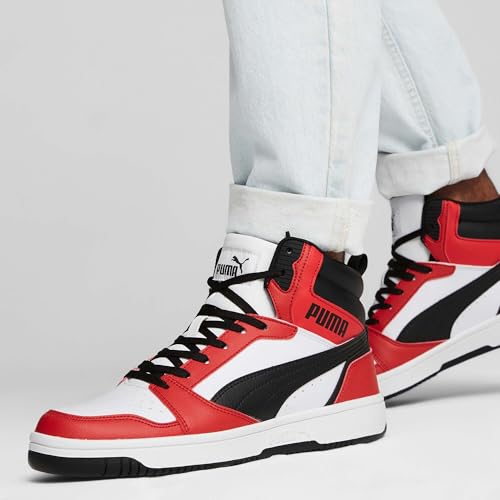 Thumbnail 8 de PUMA Rebound V6: Sneaker unisex, bianco/nero/rosso per tutte le stagioni