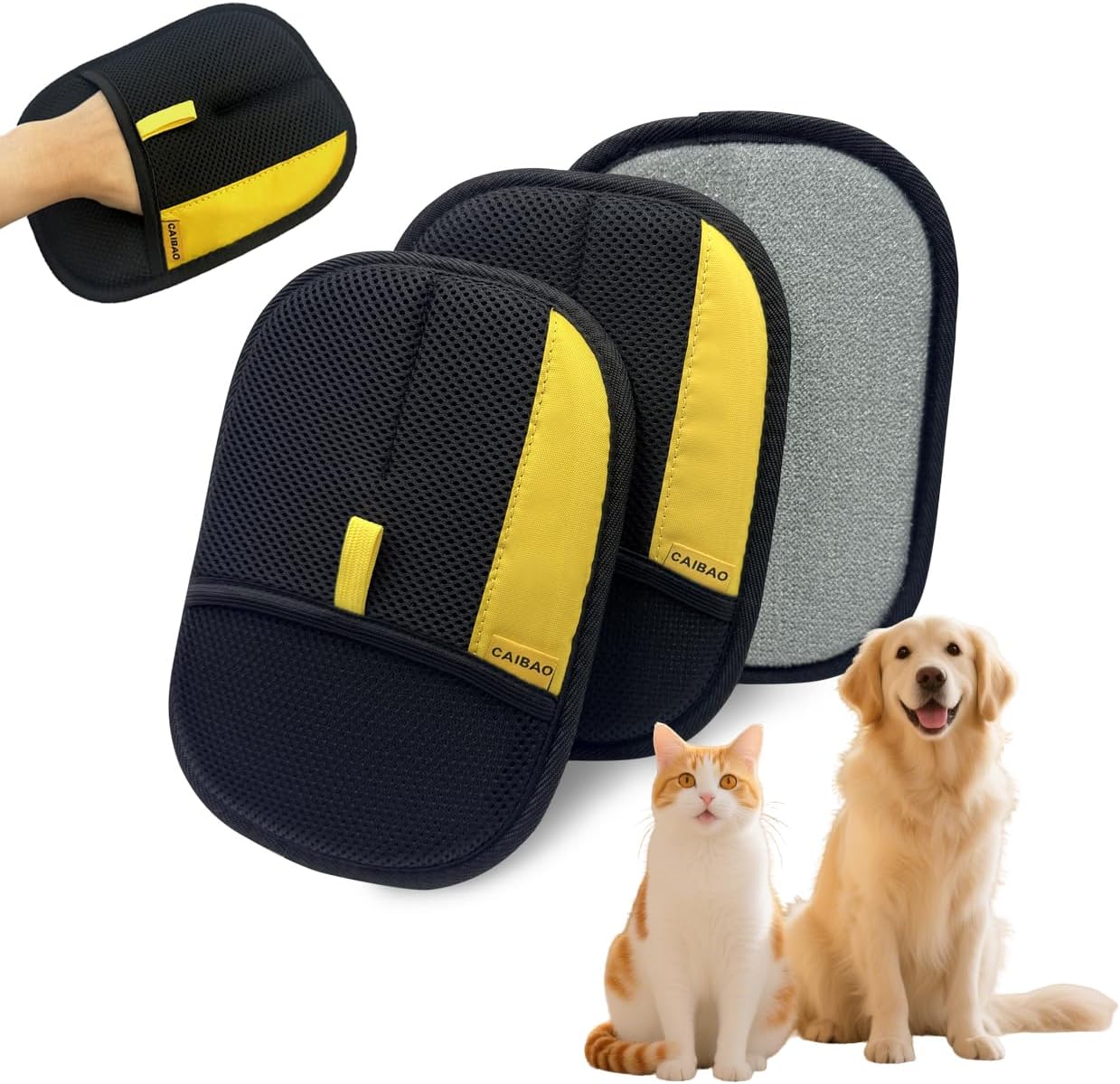 Detalle de CAIBAO Pet Hair Removal Glove