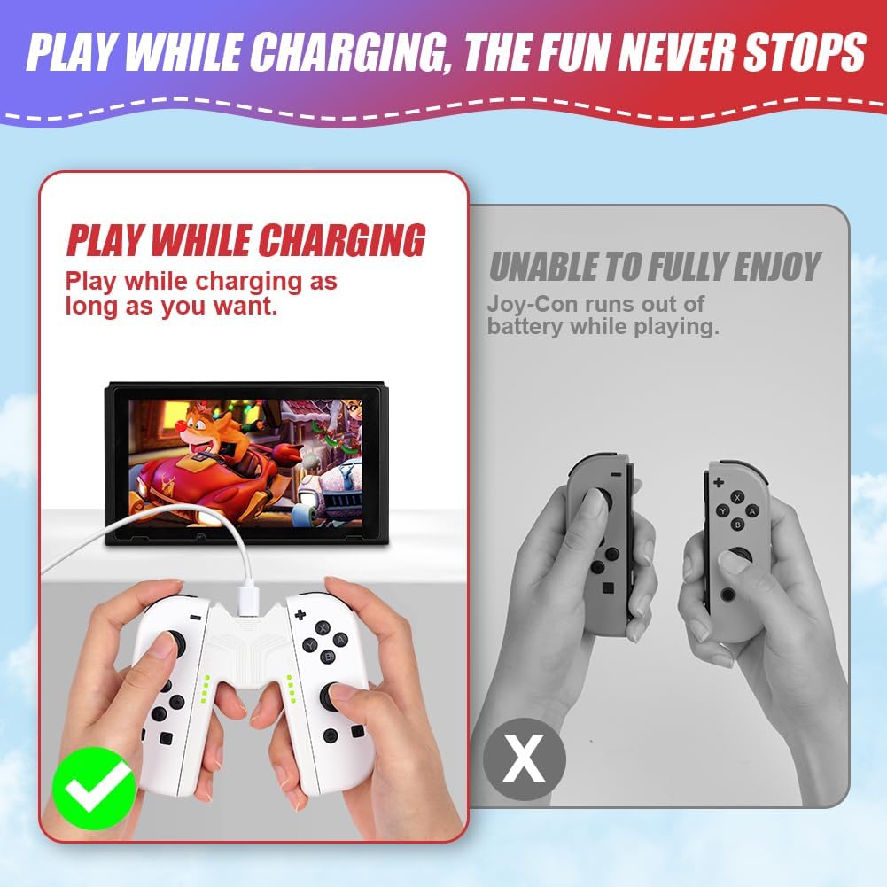 Thumbnail 4 de OFFCUP Joy Con Charging Grip for Switch