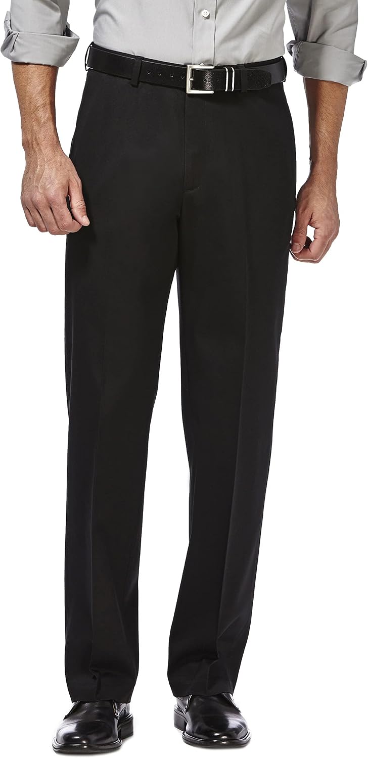 Detalle de Haggar No Iron Khaki Pant 3" Stretch