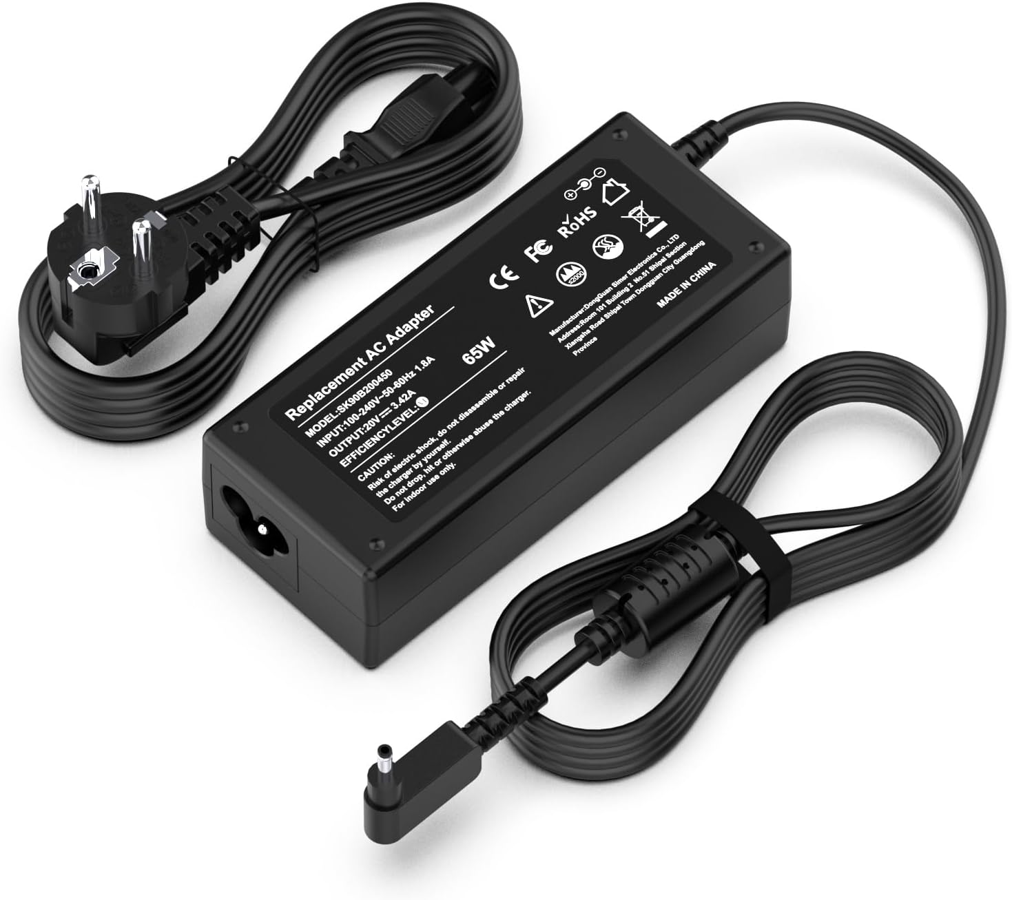 Detalle de ETSSEMBO 65W Cargador compatible Acer