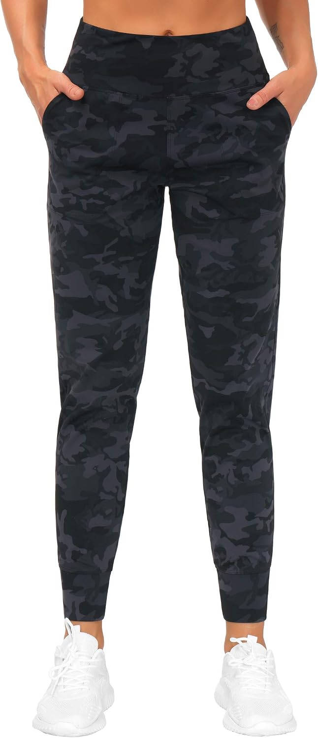 Thumbnail 5 de THE GYM PEOPLE Jogginghose Damen mit 4-Wege-Stretch – leichte Sportleggings High Waist für Yoga, Fitness & Laufen