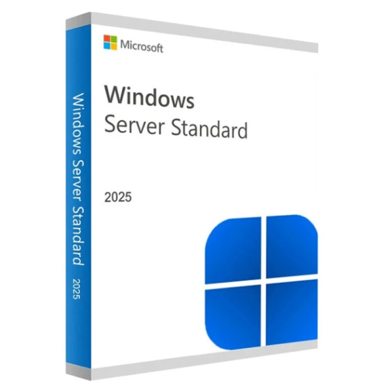 Detalle de Microsoft Windows Server 2025 Standard — licencia descarga digital