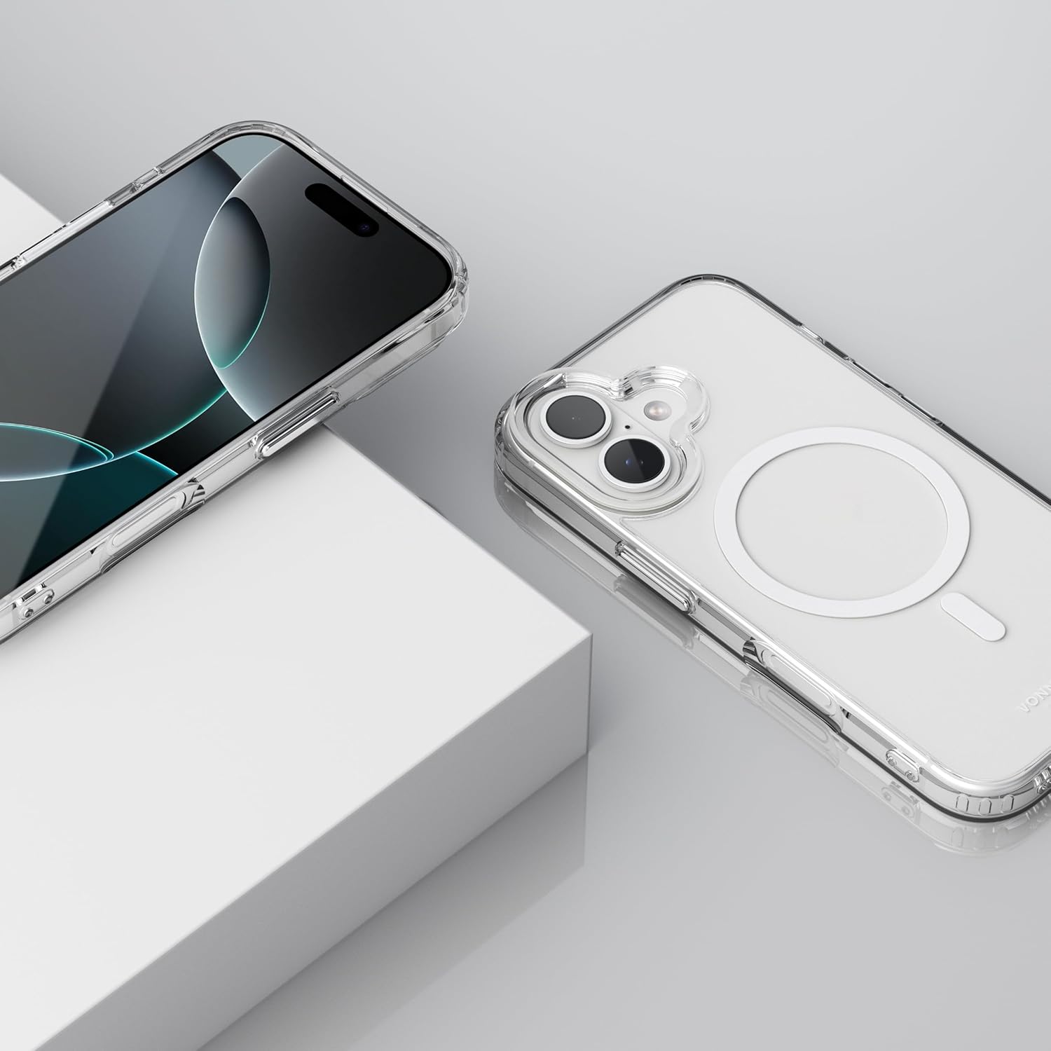 Thumbnail 4 de VONMÄHLEN Custodia Trasparente per iPhone 16: MagSafe, anti-ingiallimento e design ultra-sottile
