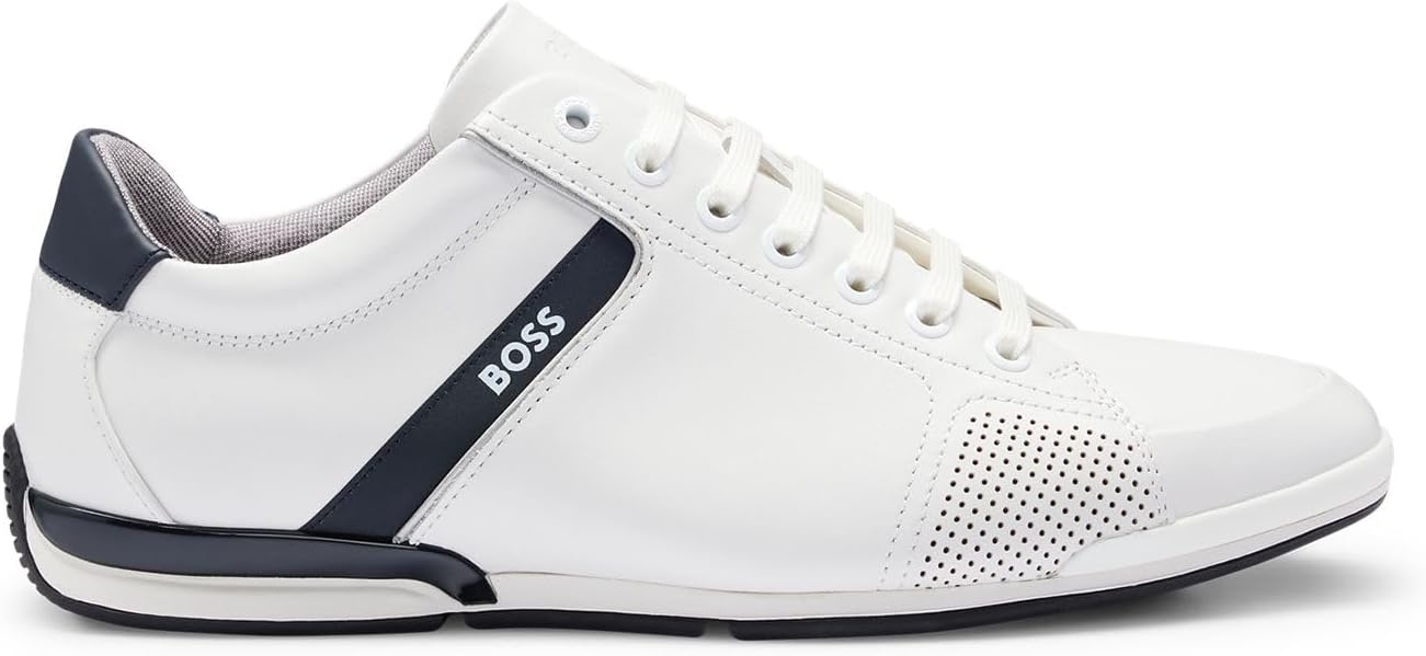 Detalle de BOSS Saturn Lowp Ledersneaker Größe