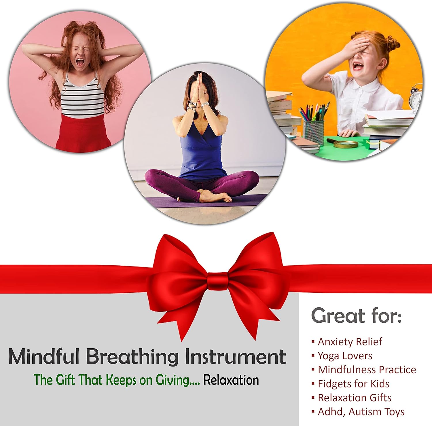 Thumbnail 6 de 4E’s Novelty Expandable Breathing Ball Sphere (Expands 6 to 12") — Breathing Visual Fidget Toy for Kids & Adults