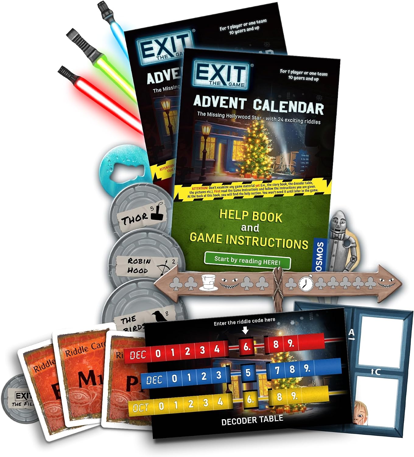 Thumbnail 3 de EXIT Advent Calendar Missing Hollywood Star