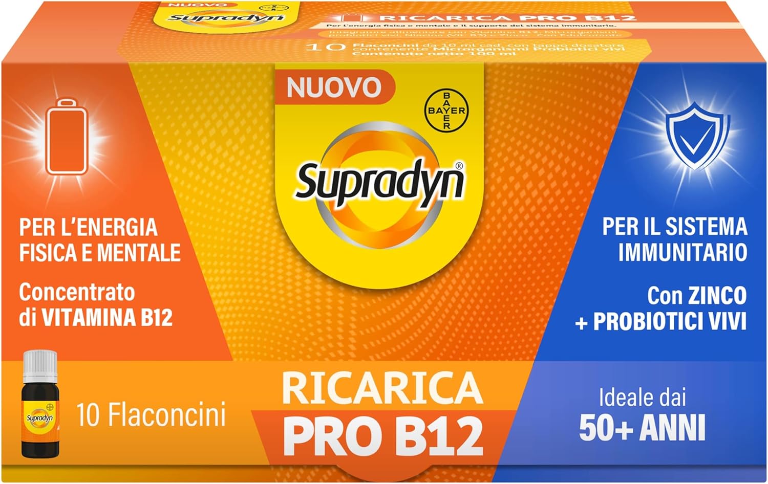 Detalle de Supradyn Ricarica PRO B12 500 mcg
