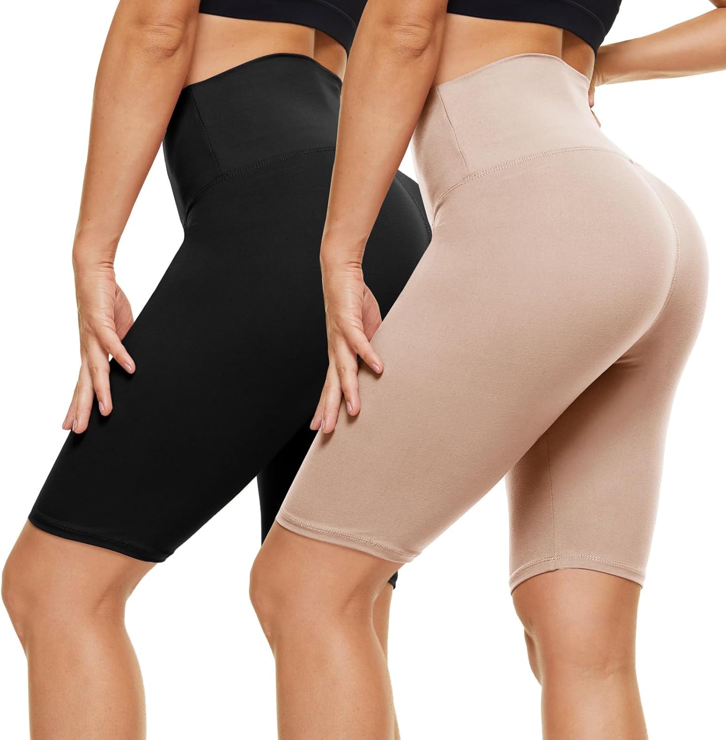 Thumbnail 5 de CAMPSNAIL 2er Pack Radlerhosen Damen High Waist: Kurze Sporthose als Allrounder für Alltag & Training