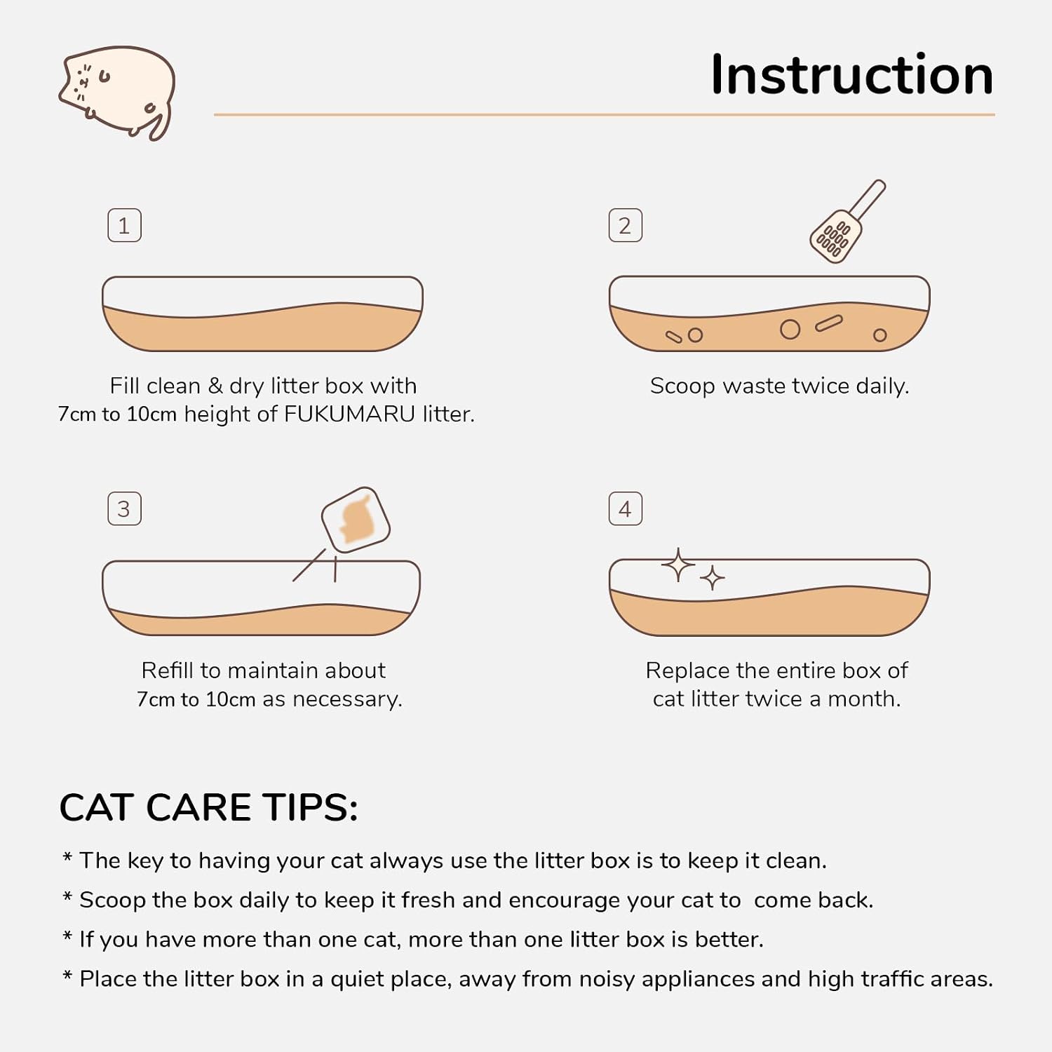 Thumbnail 6 de FUKUMARU Tofu Cat Litter 16 L flushable 🐱