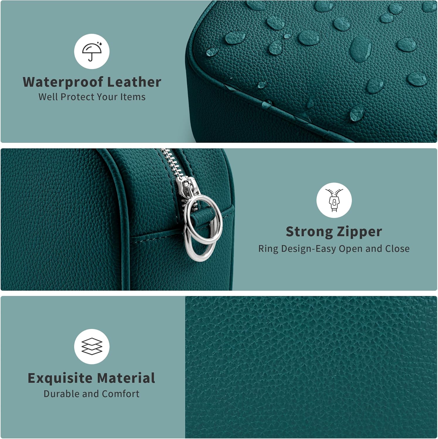 Detalle de KALIDI Crossbody Bag for Women with Adjustable Wide & Narrow Straps