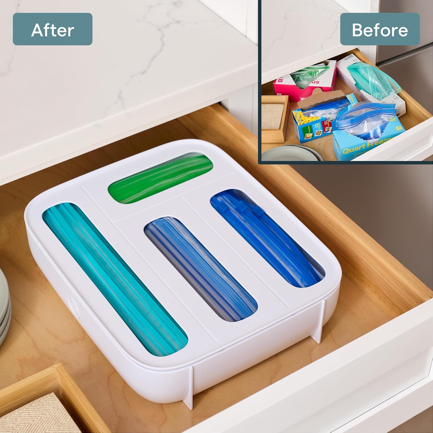 Thumbnail 6 de StoraBag 4-Slot Food Drawer Organizer