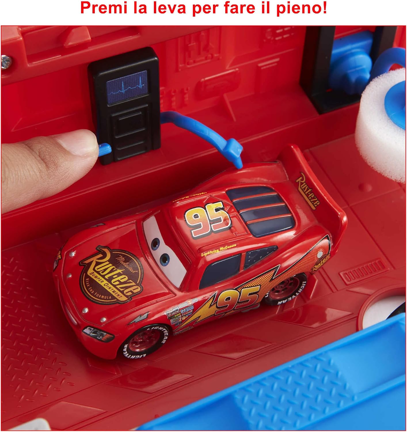 Detalle de Mattel Disney Pixar Cars Mack Trasformabile Playset 2 in 1 con camion e officina