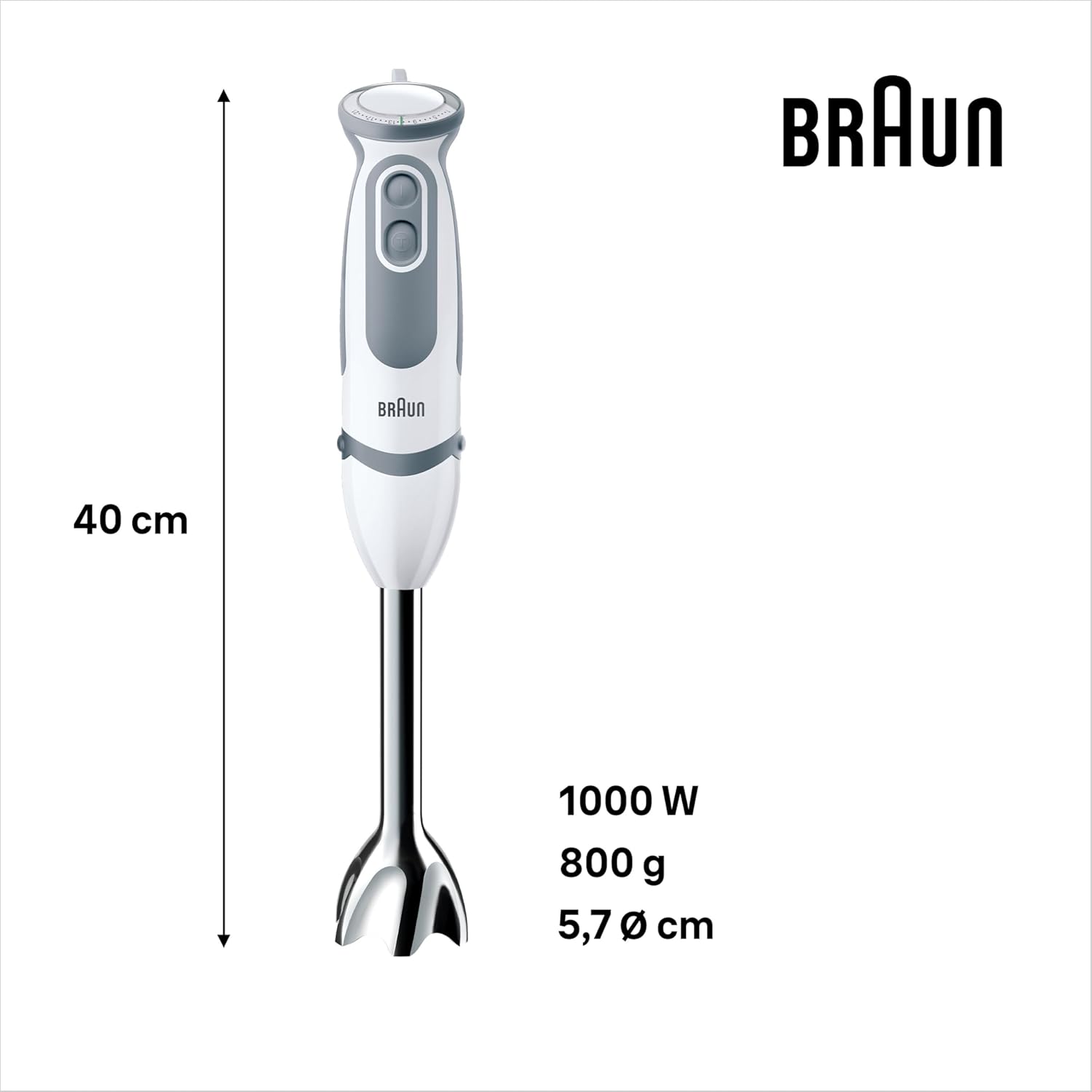 Thumbnail 2 de Braun Minipimer 5235 1000 W