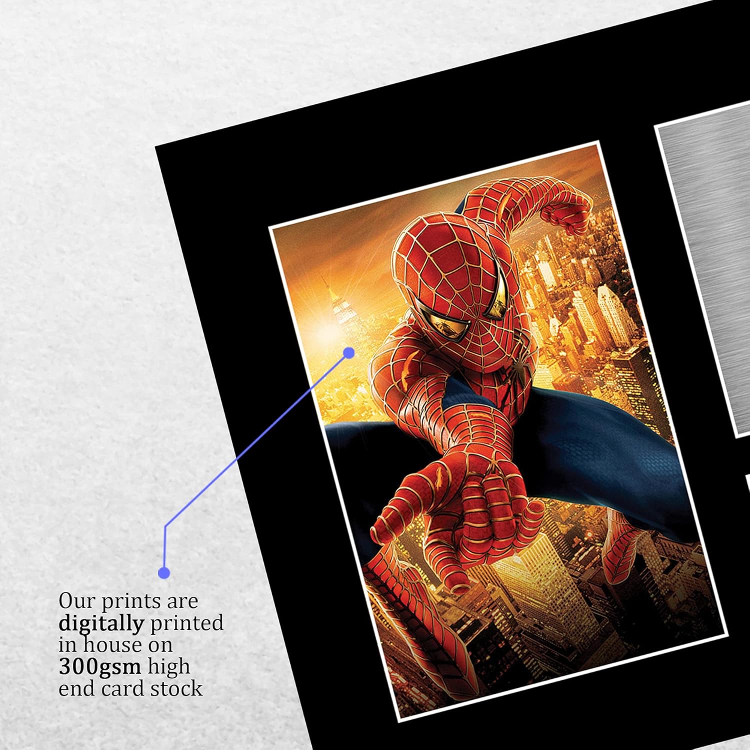 Thumbnail 3 de HWC Trading A4 Tobey Maguire Spider-Man signed autograph picture (A4 movie memorabilia mount)