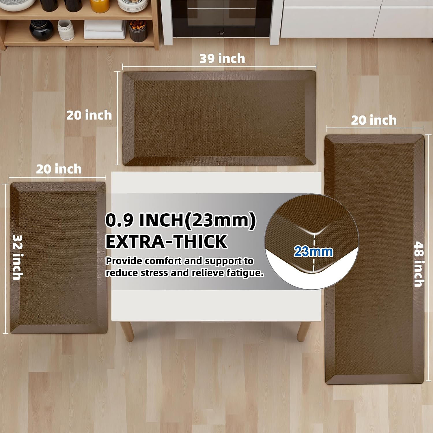 Detalle 2 de Tyrot Anti Fatigue Mat 20 x 39 🏠