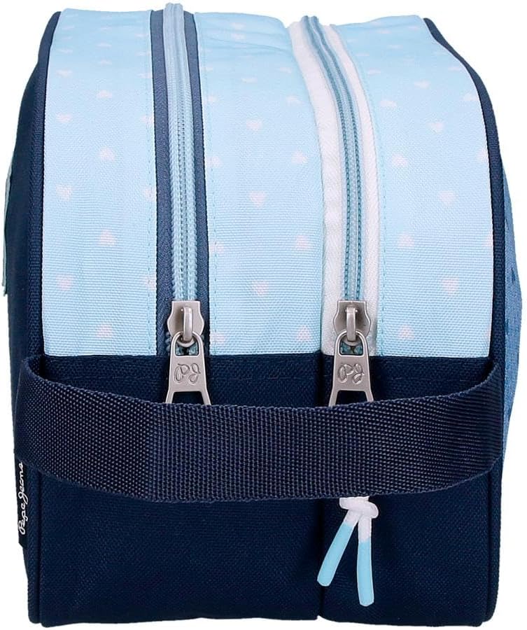 Detalle 2 de Pepe Jeans Noni Denim Astuccio: beauty case in poliestere con due scomparti e tasche
