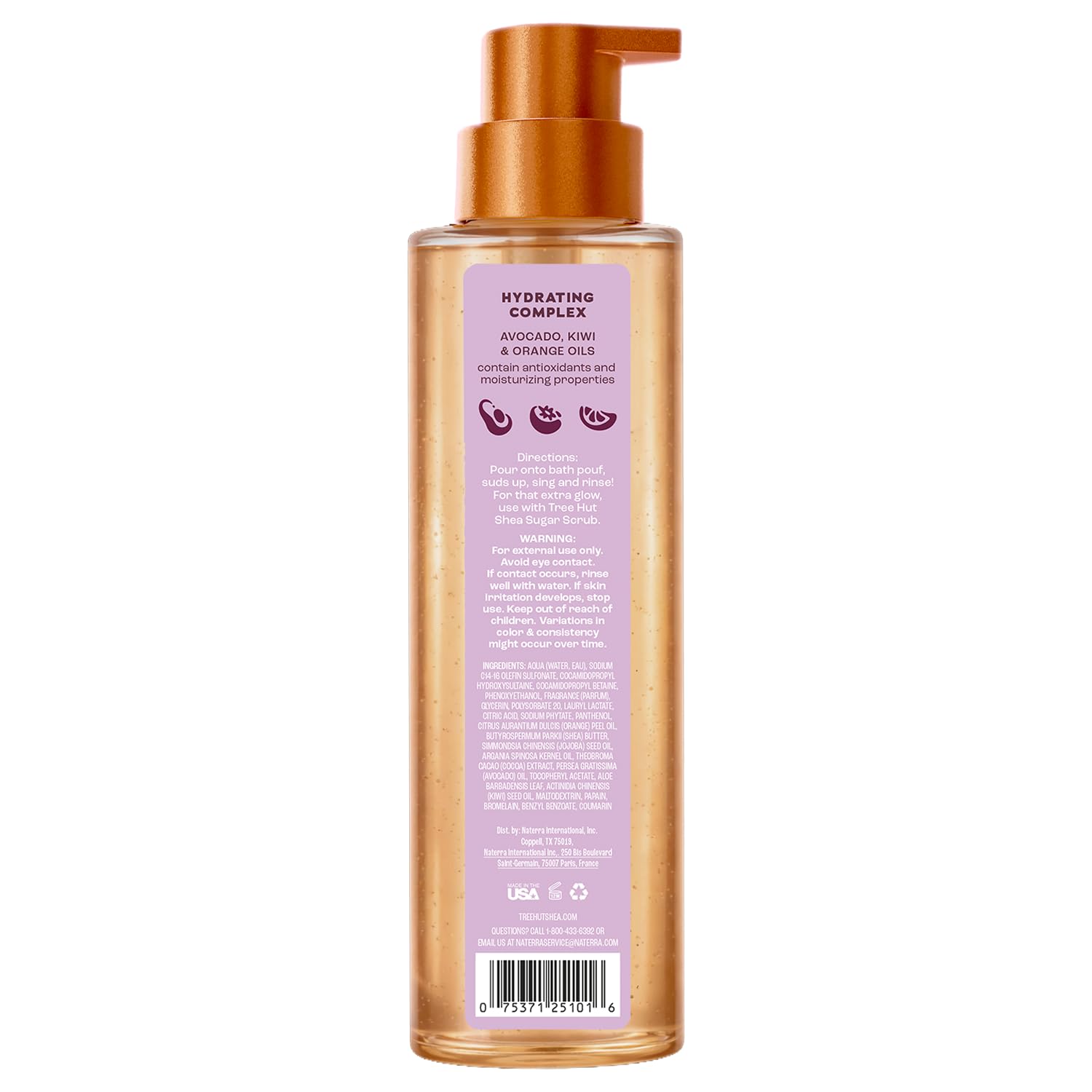 Detalle 2 de Tree Hut Cinnamon Dolce Foaming Gel Body Wash