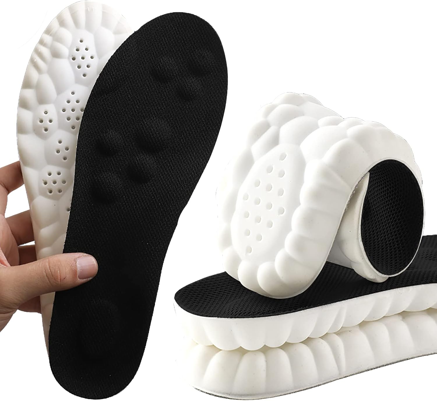 Detalle de Memory Foam Insoles with Arch Support 9 UK