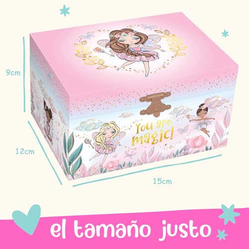 Thumbnail 7 de Giggle & Honey Joyero Musical de Hada 15,2 cm