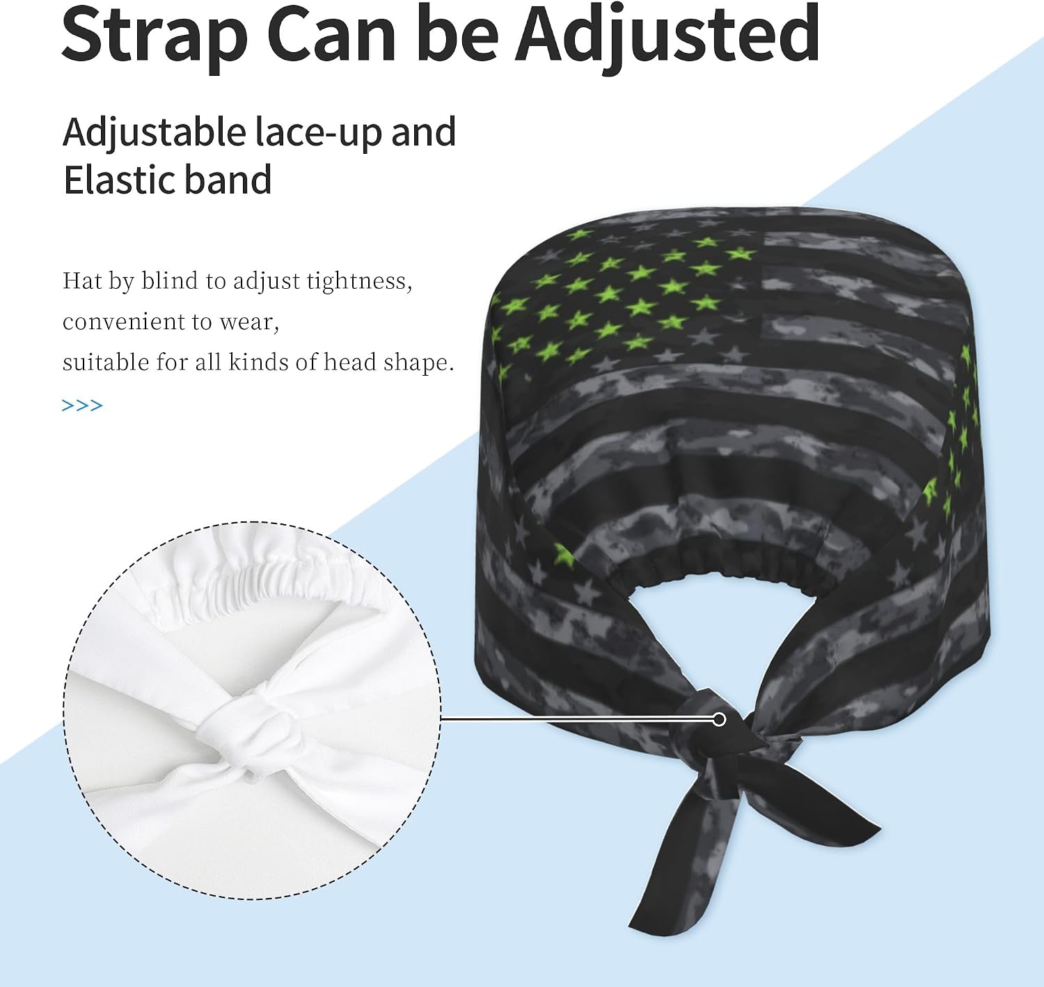 Thumbnail 6 de Polyester Scrub Cap