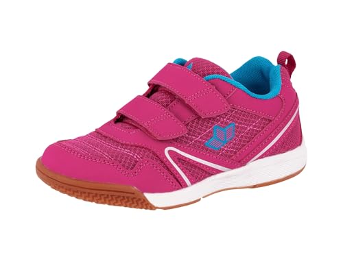 Detalle de Lico Boulder V Hallenturnschuhe für Kinder – Pink/Türkis, Größe 35 EU