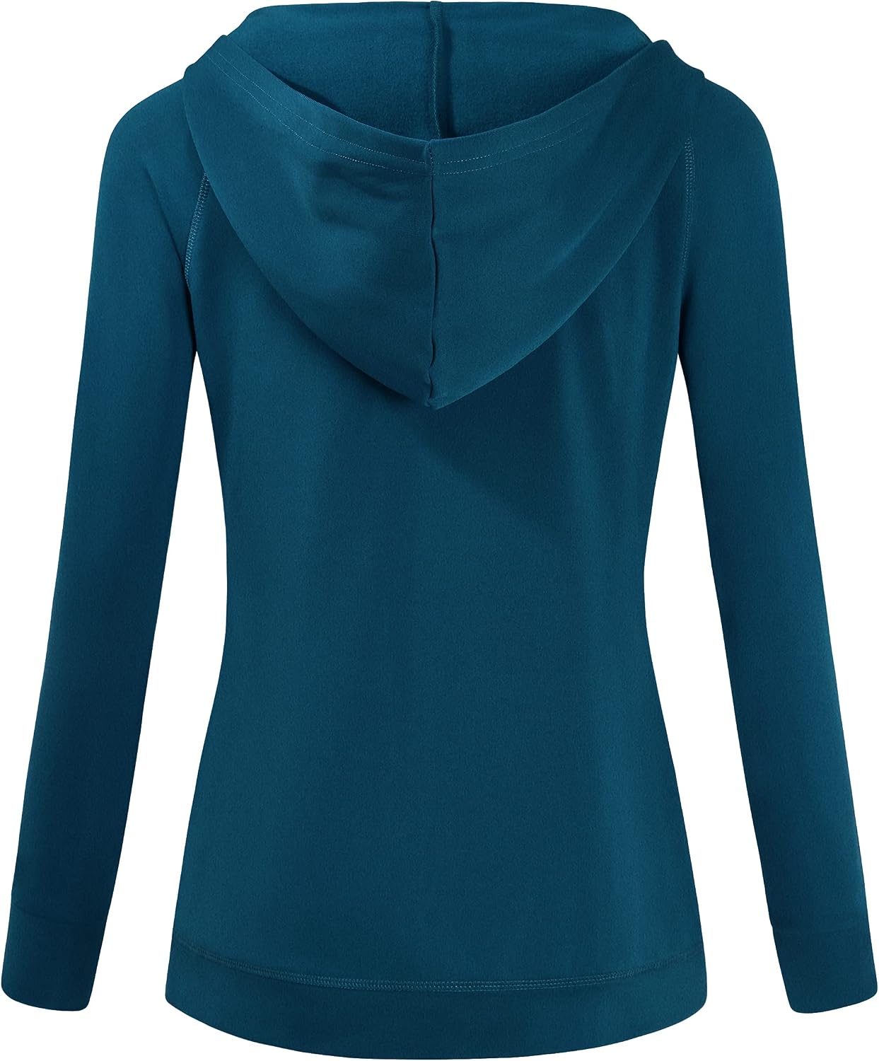 Detalle 2 de Hibelle Women's Full-Zip Fleece-Lined Hoodie