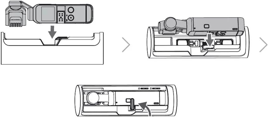 Thumbnail 2 de DJI Pocket 2 Charging Case (Ladeschale) mit Spin-to-open Design, 1.500 mAh & Trageöse