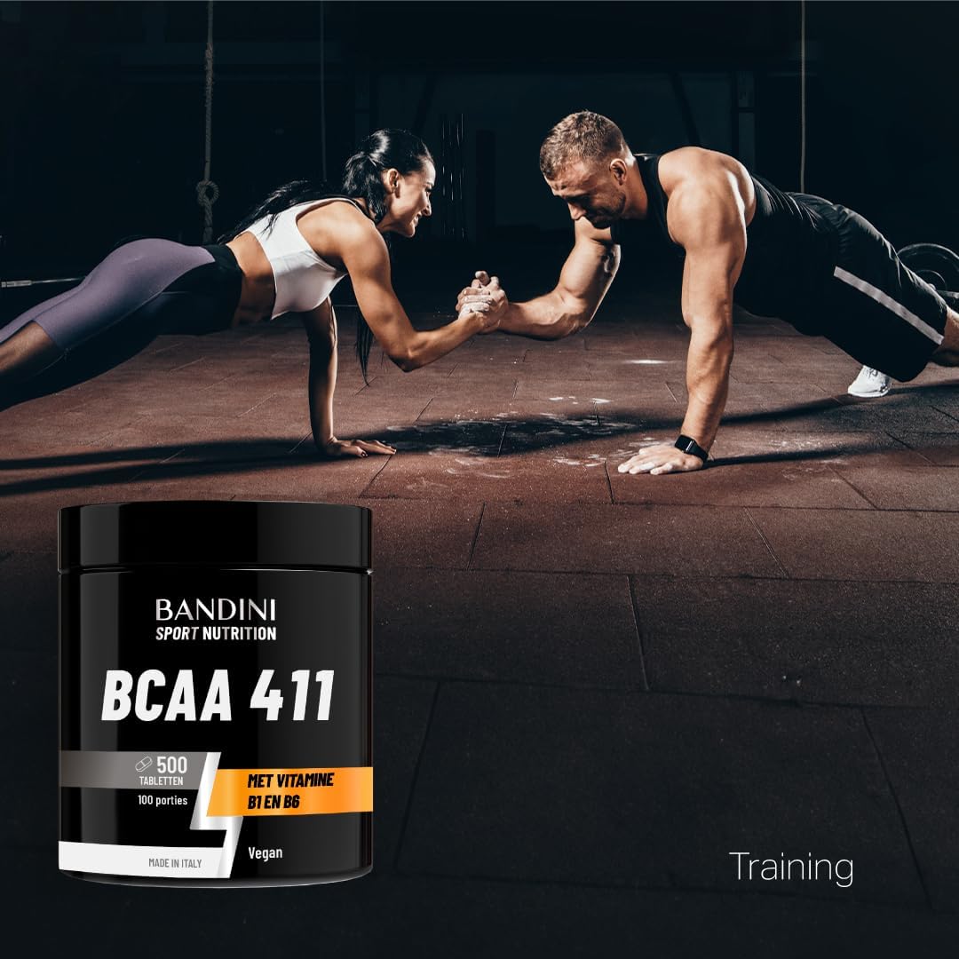 Thumbnail 2 de BANDINI BCAA 4:1:1-tabletten met vitamine B1 en B6, 500 stuks