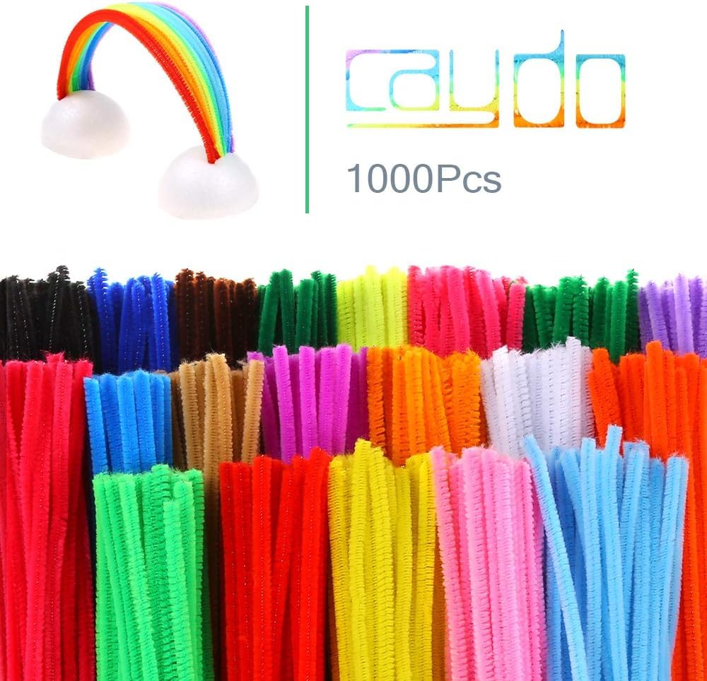 Thumbnail 1 de Caydo 1000 Pipe Cleaners 30 cm assorted colours 🧵