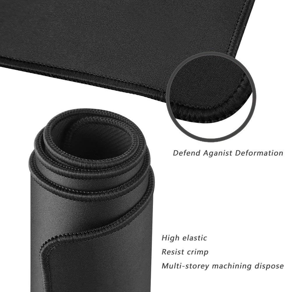 Thumbnail 2 de Cmhoo XXL Professional Large Mouse Pad & Computer Game Mouse Mat (90x40, Black)