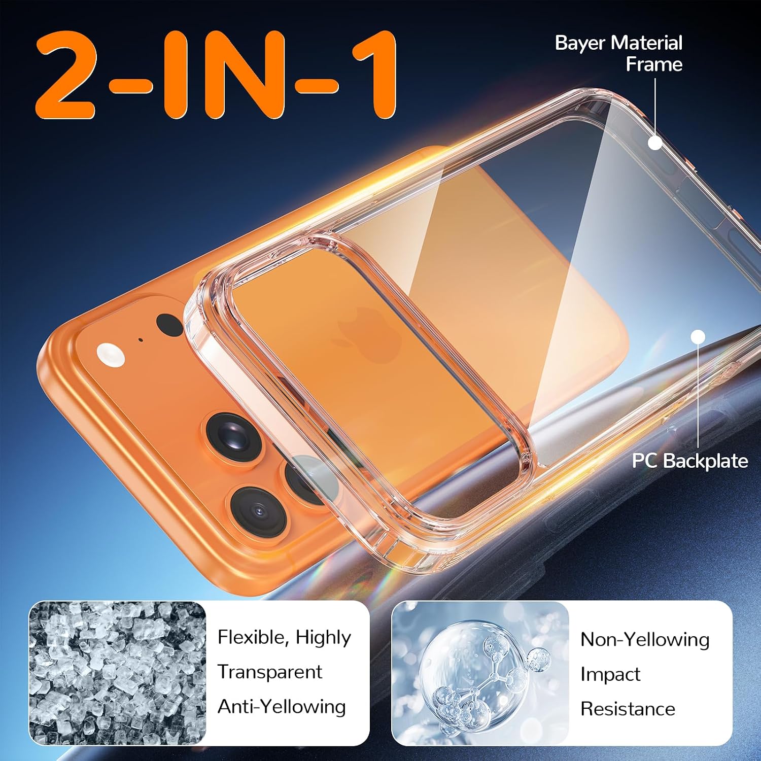 Thumbnail 3 de Voyahülle Clear Case for iPhone 17 Pro Max