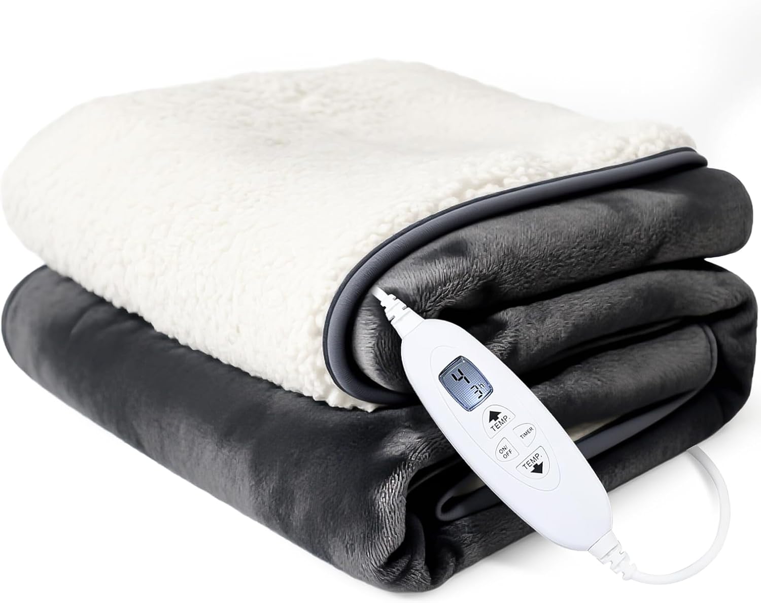 Detalle de kinmaizi Electric Heated Blanket 120 x 160 cm — 4 heat levels